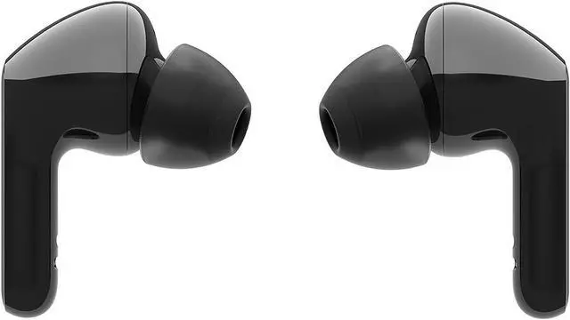 Alt view image 2 of 8 - LG TONE Free FN5W - Wireless Charging True Wireless Bluetooth Earbuds with Meridian Sound, Noise Reduction, Dual Microphone for Work/Home Office, iPhone, and Android Compatible - Black