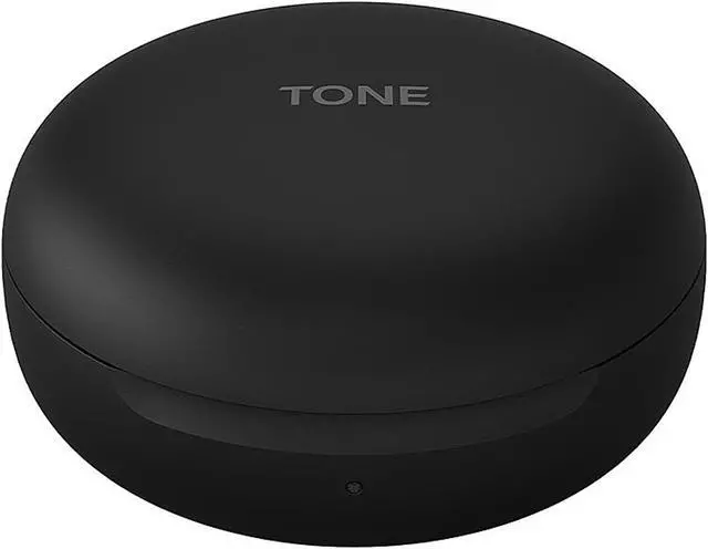 Alt view image 7 of 8 - LG TONE Free FN5W - Wireless Charging True Wireless Bluetooth Earbuds with Meridian Sound, Noise Reduction, Dual Microphone for Work/Home Office, iPhone, and Android Compatible - Black