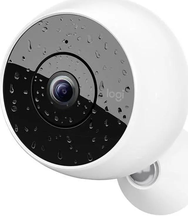Main image of Logitech Circle 2 Wi-Fi Indoor / Outdoor Wireless Home Security Camera - White, 961-000416