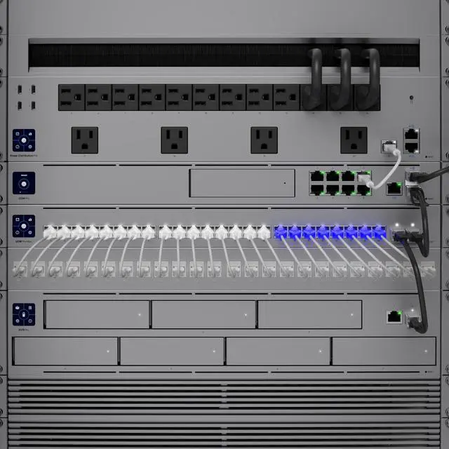 Alt view image 7 of 10 - Ubiquiti Pro Max 24, 24-port Layer 3 Switch (USW-Pro-Max-24)