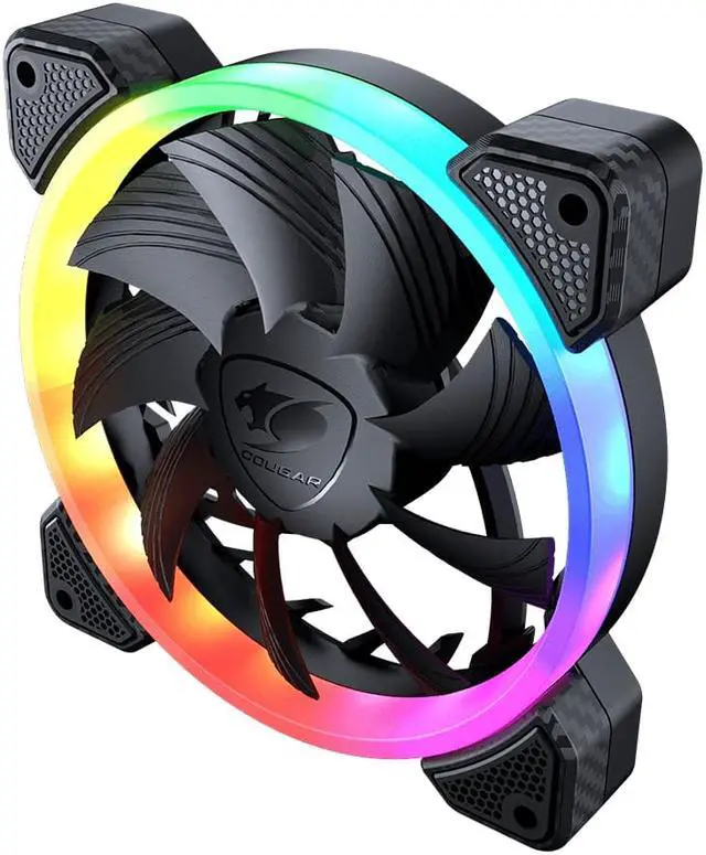Alt view image 5 of 7 - COUGAR VORTEX ARGB VK 120 PWM HDB (SINGLE FAN)