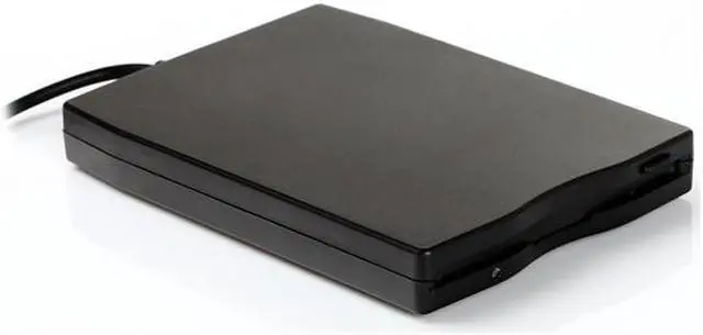 Alt view image 2 of 5 - CORN USB Floppy Drive 3.5" USB External Floppy Disk Drive Portable 1.44 MB FDD USB Drive Plug and Play for PC Windows 10 7 8 Windows XP Vista Mac Black