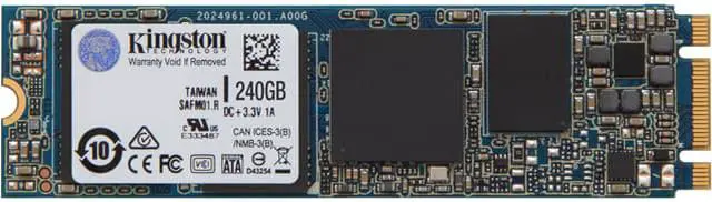 Main image of Kingston SSDNow M.2 2280 240GB SATA III Internal Solid State Drive (SSD) SM2280S3G2/240G