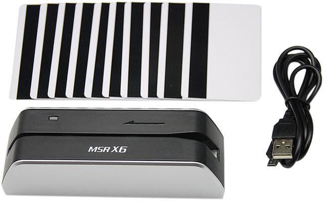 MSR606 Card Reader for Comupter, Magnetic Card Reader, Same