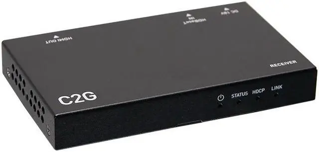 Alt view image 5 of 9 - C2G HDMI® HDBaseT Extender over Cat Box Transmitter to Box Receiver - 4K 60Hz (C2G30010)