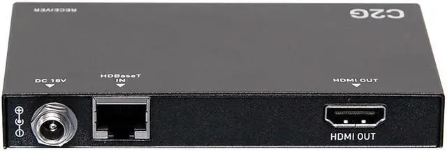 Alt view image 6 of 9 - C2G HDMI® HDBaseT Extender over Cat Box Transmitter to Box Receiver - 4K 60Hz (C2G30010)
