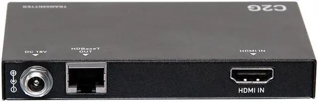 Alt view image 8 of 9 - C2G HDMI® HDBaseT Extender over Cat Box Transmitter to Box Receiver - 4K 60Hz (C2G30010)