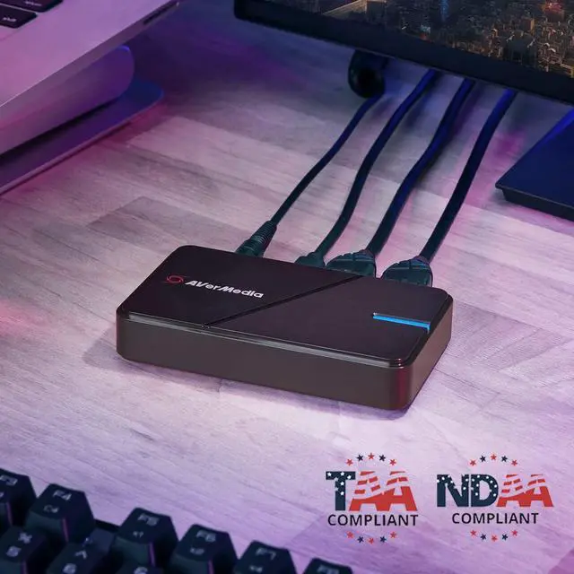 Alt view image 7 of 7 - AVerMedia GC551G2 Live Gamer Extreme 3 - 4K Plug & Play Capture Card with VRR Support and HDR Pass-Through for Gaming, Streaming, and Content Creation - TAA/NDAA Compliant