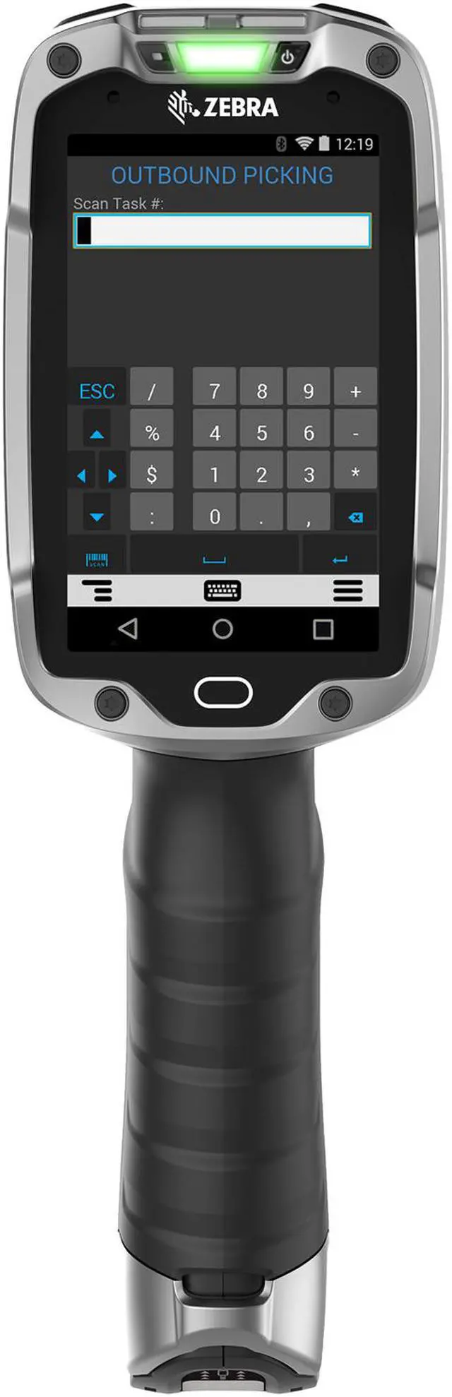 Alt view image 3 of 6 - Zebra TC8000 Rugged Touch Mobile Computer and 1D/2D Barcode Scanner w/ 8MP Cam - TC80NH-2101K420NA