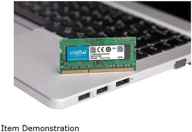 Alt view image 3 of 3 - Crucial 8GB 204pin DIMM DDR3 PC3-14900 CT102464BF186D