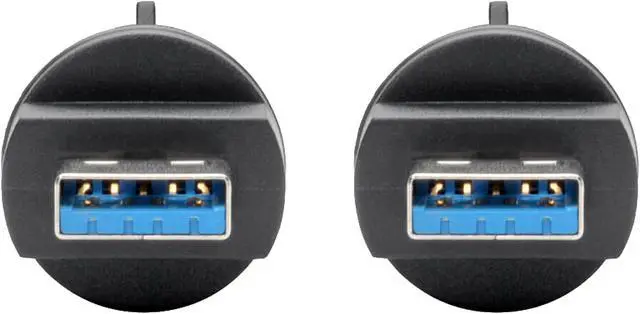 Alt view image 4 of 7 - Tripp Lite USB-A Cable SuperSpeed USB 3.0/3.1 Industrial Shielded M/M 10ft