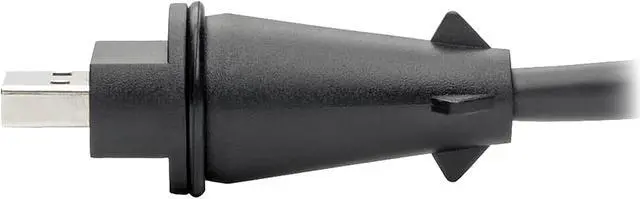 Alt view image 6 of 7 - Tripp Lite USB-A Cable SuperSpeed USB 3.0/3.1 Industrial Shielded M/M 10ft