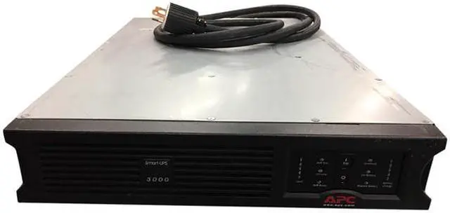 Alt view image 3 of 3 - APC Smart-UPS 3000VA USB & Serial RM 2U 120V (SUA3000RM2U) - 2 Year Warranty Included