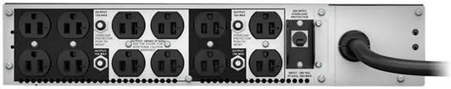 Alt view image 5 of 5 - APC BY SCHNEIDER ELECTRIC SRT5KRMTF APC SMART-UPS ON-LINE, INPUT: 208V, INPUT CONNECTIONS: NEMA L6-30P, OUTPUT: 120V