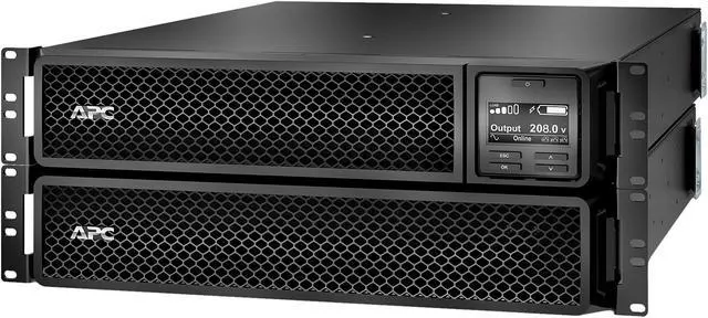 Alt view image 2 of 6 - APC SCHNEIDER ELECTRIC IT CONTAINER SRT3000RMXLT-NC APC SMART-UPS SRT 3000VA RM
