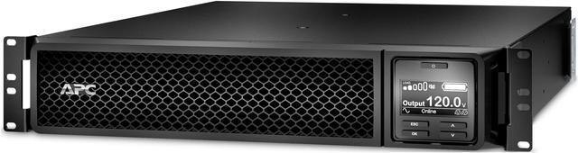 Main image of APC SRT3000RMXLA Smart-UPS On-Line, 3kVA, Rackmount 2U, 120V, 8x 5-20R+1x L5-30R NEMA outlets, SmartSlot, Extended runtime, W/ rail kit - 2U Rack-mountable -3Hr Recharge-120 V Input -120 V AC Output