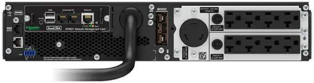 Alt view image 5 of 5 - APC 3000VA Smart-UPS Single Phase Rack-Mountable Uninterruptible Power Supply with Network Card