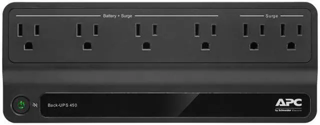Alt view image 4 of 4 - APC BN450M UPS (Back Up Power Supply)
