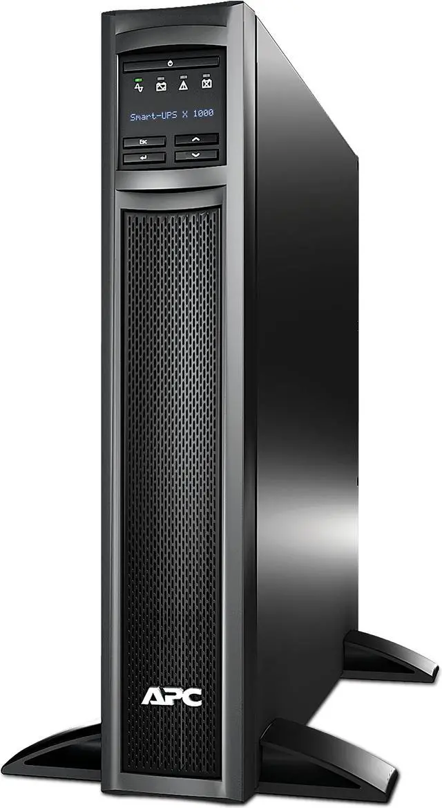 Main image of APC by Schneider Electric Smart-UPS SMX 1000VA Tower/Rack Convertible UPS - 2U Tower/Rack Convertible - 2 Hour Recharge - 8 Minute Stand-by - 120 V AC Input - 120 V AC Output - 8 x NEMA 5-15R