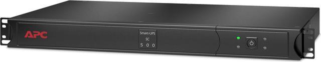 Main image of APC by Schneider Electric Smart-UPS 500VA Rack-mountable UPS SC500RM1U