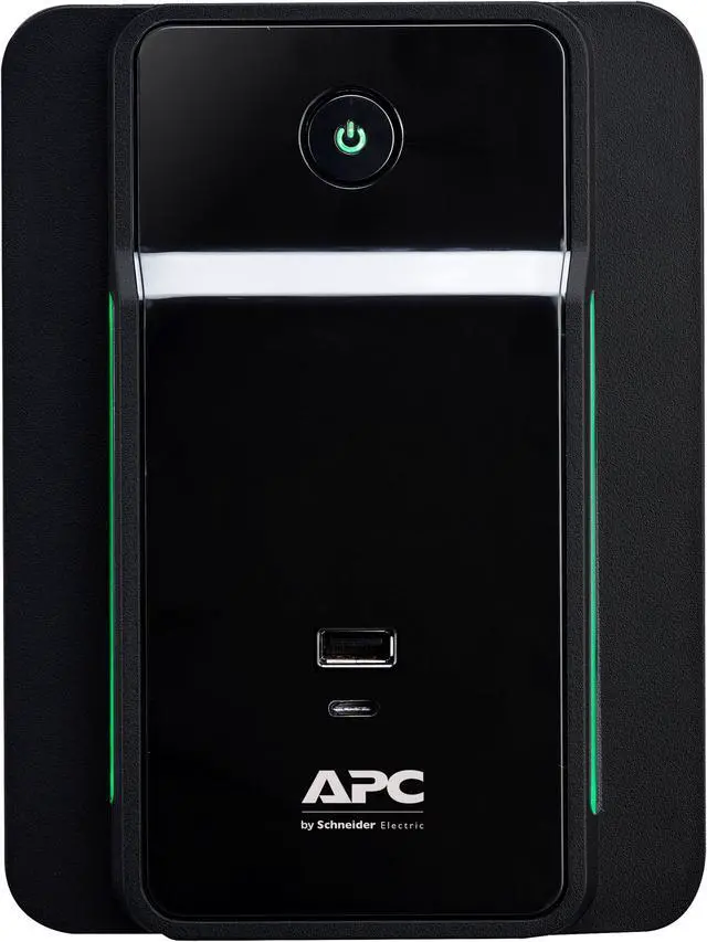 Main image of APC BVK950M2 Back UPS, 950VA/480W, Tower, 120V, 6x NEMA 5-15R outlets, USB Type A + C Ports, User Replaceable Battery