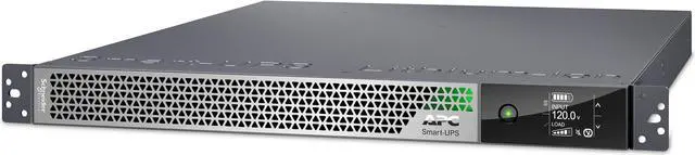 Main image of APC Smart-UPS Ultra On-Line 2200VA Lithium-ion Rack/Tower 1U 120V 5x 5-20R 1x L5-20R NEMA outlets Network Card Extended runtime W/rail kit