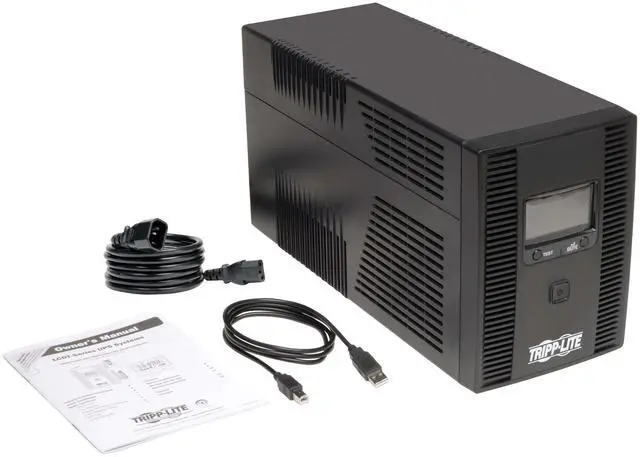 Alt view image 7 of 7 - Tripp Lite SmartPro LCD 230V 1.5kVA 900W Line-Interactive Tower UPS