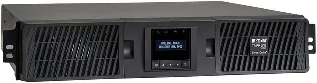 Main image of Tripp Lite series SmartOnline 3000VA 2700W 120V Double-Conversion UPS - 7 Outlets, Extended Run, Network Card Included, LCD, USB, DB9, 2U Rack/Tower