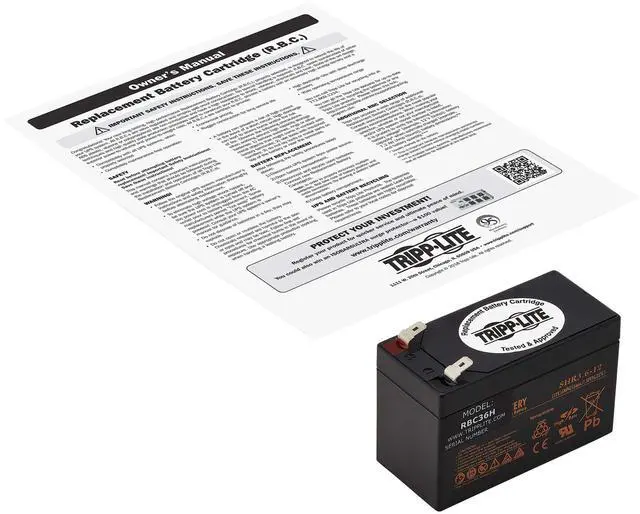 Alt view image 6 of 6 - Tripp Lite Rbc36h Ups Battery Pack
