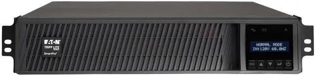 Alt view image 4 of 10 - Tripp Lite series SmartPro 1000VA 1000W 120V Line-Interactive Sine Wave UPS - 8 Outlets, Extended Run, Network Card Included, LCD, USB, DB9, 2U Rack/Tower (SMART1000RMX2UN)