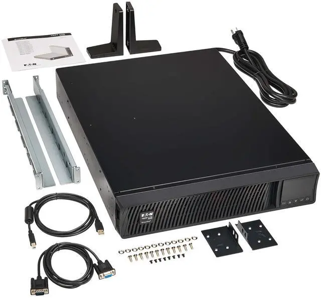 Alt view image 10 of 10 - Tripp Lite series SmartPro 1000VA 1000W 120V Line-Interactive Sine Wave UPS - 8 Outlets, Extended Run, Network Card Included, LCD, USB, DB9, 2U Rack/Tower (SMART1000RMX2UN)