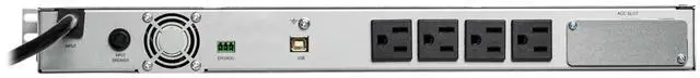 Alt view image 6 of 8 - Tripp Lite SmartPro 1U 1000VA 600W 120V 4-Outlets Sine Wave UPS SMC1000RT1U