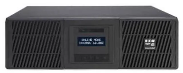 Alt view image 2 of 3 - Eaton Tripp Lite  SU6000RTMB Series SmartOnline 6000VA 5400W 208V Online Double-Conversion UPS with Maintenance Bypass -L6-20R/L6-30R Outlets, L6-30P Input, Network Card Included, Extended Run, 3URack