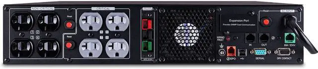 Alt view image 3 of 3 - CyberPower Smart App Sinewave 8-Outlet TAA Compliant UPS PR2000RTXL2UTAA