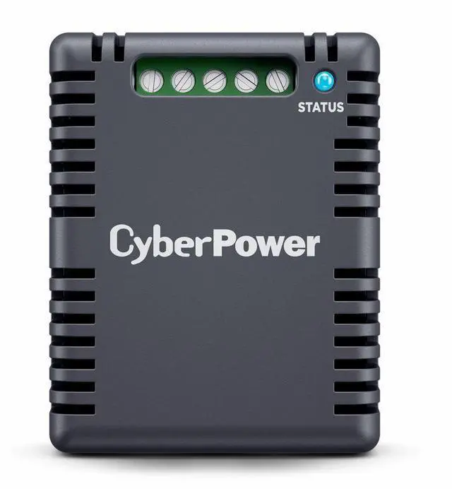 Alt view image 2 of 5 - CyberPower Environmental Sensor Network Power Management, 2x RJ-45 Ethernet Port, Dark Gray