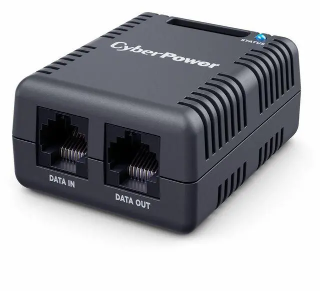 Alt view image 3 of 5 - CyberPower Environmental Sensor Network Power Management, 2x RJ-45 Ethernet Port, Dark Gray