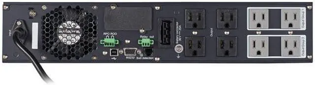 Alt view image 2 of 2 - Eaton 9PX1000RT 1000 VA 900 Watts 8 Outlet 2U Tower / Rack Mountable UPS