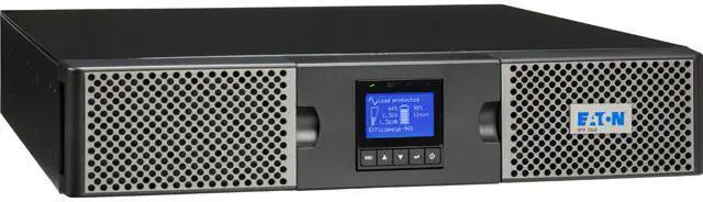 Main image of Eaton 9PX1500RTN 9PX 1500VA 1350W 120V Online Double-Conversion UPS - 5-15P, 8x 5-15R Outlets, Cybersecure Network Card, Extended Run, 2U Rack/Tower - 2U Rack/Tower - 120 V AC Input - 120 V AC Output