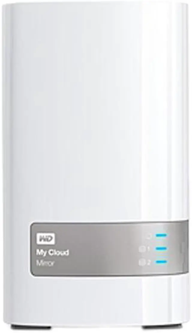 Main image of WD 12TB My Cloud Mirror (Gen 2) + 2-bay Personal Cloud Storage - NAS Network Attached Storage WDBWVZ0120JWT-NESN