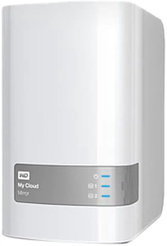 Alt view image 2 of 6 - WD 12TB My Cloud Mirror (Gen 2) + 2-bay Personal Cloud Storage - NAS Network Attached Storage WDBWVZ0120JWT-NESN