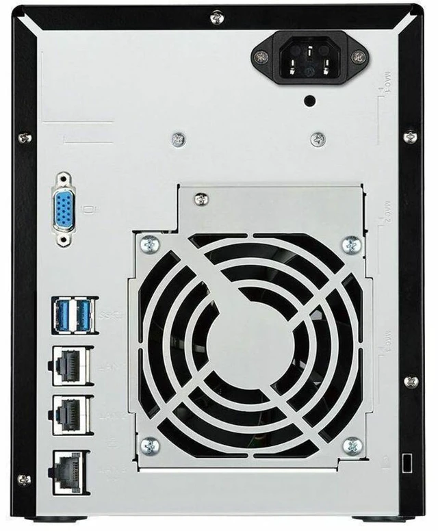 Alt view image 2 of 5 - Buffalo TeraStation WS5420DN 4-Bay Windows Server IoT 2025 Desktop NAS - 32TB (4x8TB) HDD Included - TAA Compliant - WS5420DN32W5