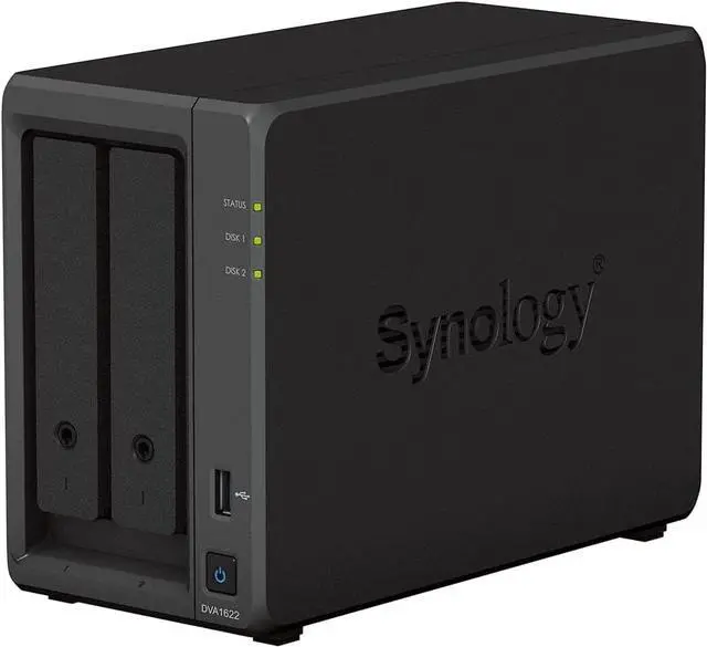 Alt view image 3 of 8 - Synology 16 Channel NVR Deep Learning Video Analytics DVA1622
