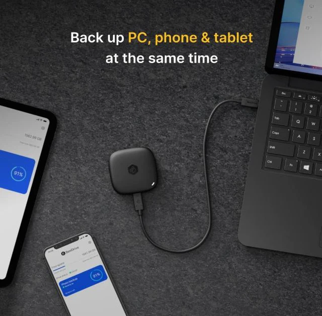 Alt view image 4 of 6 - Synology BeeDrive Portable SSD - 2TB - USB 3.2 Gen 2 (Type C)