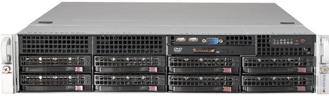 Main image of Superserver Sys-6027R-73Darf Dual Lga2011 740W 2U Rackmount Server Barebone System (Black)