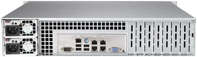 Alt view image 2 of 3 - Superserver Sys-6027R-73Darf Dual Lga2011 740W 2U Rackmount Server Barebone System (Black)