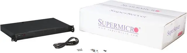 Alt view image 7 of 7 - BLACK 1U MINI SC504 CHASSIS W/