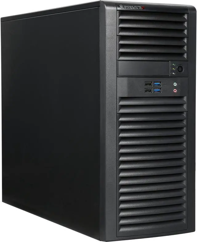 Main image of Supermicro Superchassis Cse-732D4-903B 900W Mid-Tower Sever Chassis (Black)