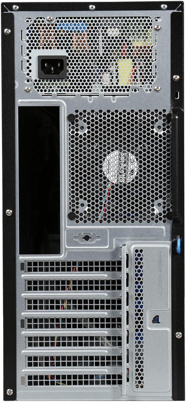 Alt view image 8 of 9 - Supermicro Superchassis Cse-732D4-903B 900W Mid-Tower Sever Chassis (Black)