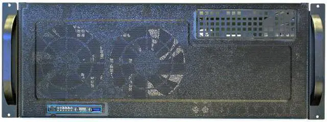 Alt view image 6 of 9 - Norco RPC-432 4U Short Depth Rackmount Support 13" Long Add-on Cards