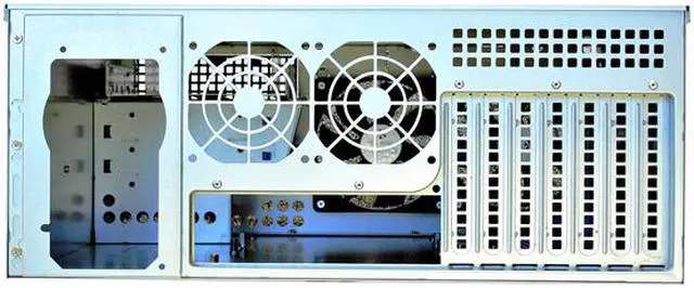 Alt view image 8 of 9 - Norco RPC-432 4U Short Depth Rackmount Support 13" Long Add-on Cards